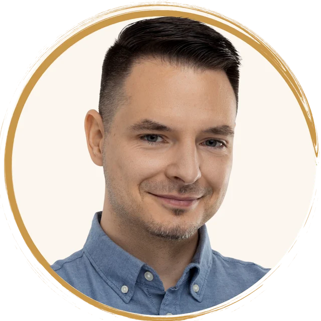 Bernhard Millauer, Porträt im goldenen Kreis