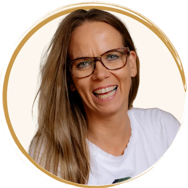 Irene Eminger, Porträt im goldenen Kreis