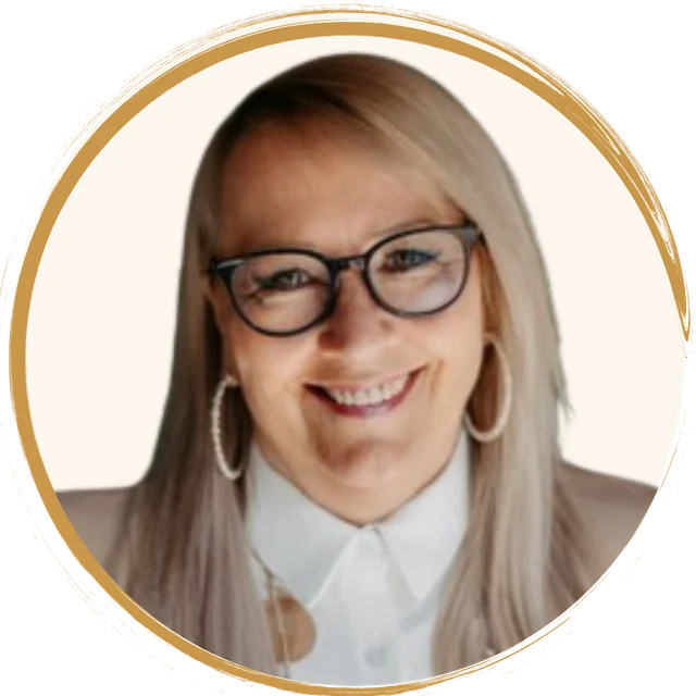 Silvia Thöne, Porträt im goldenen Kreis